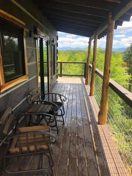 The Log Castle~Stunning Mountain Views~Hot Tub Villa Sevierville Eksteriør billede